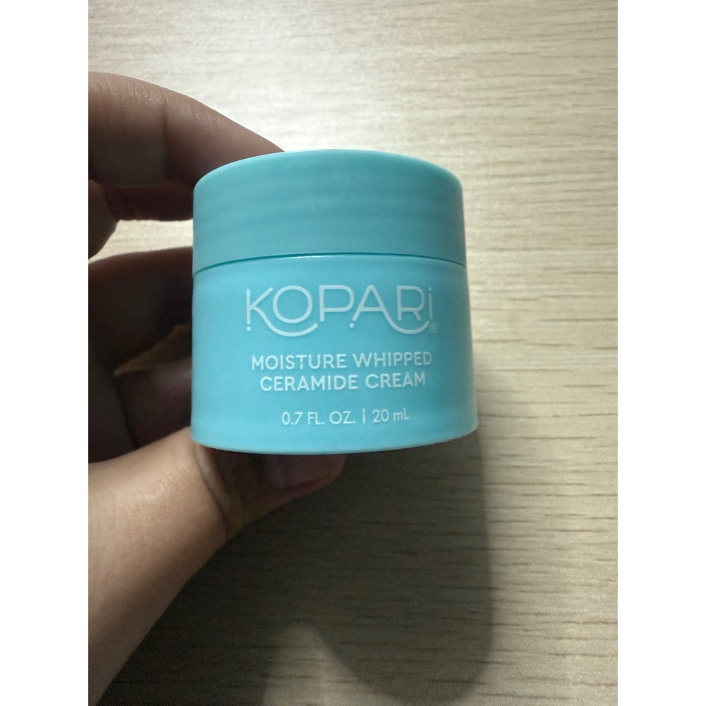 Kopari Moisture Whipped Ceramide Cream Unisex 0.7oz Blue New Travel Skincare